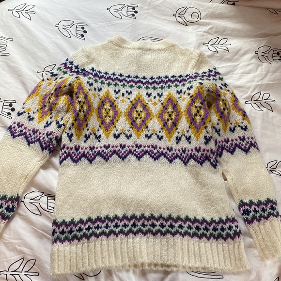 Talbots patterned soft wool sweater - Picture 6 of 6